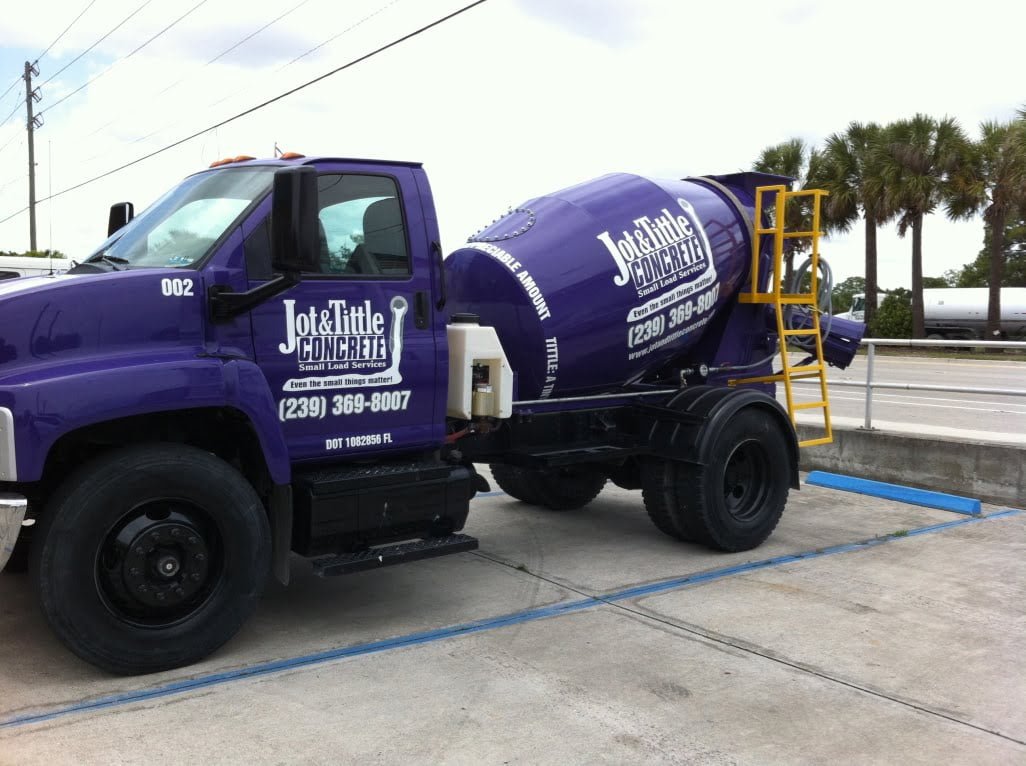 Ready Mixed Concrete Jot & Tittle Concrete Company Fort Myers