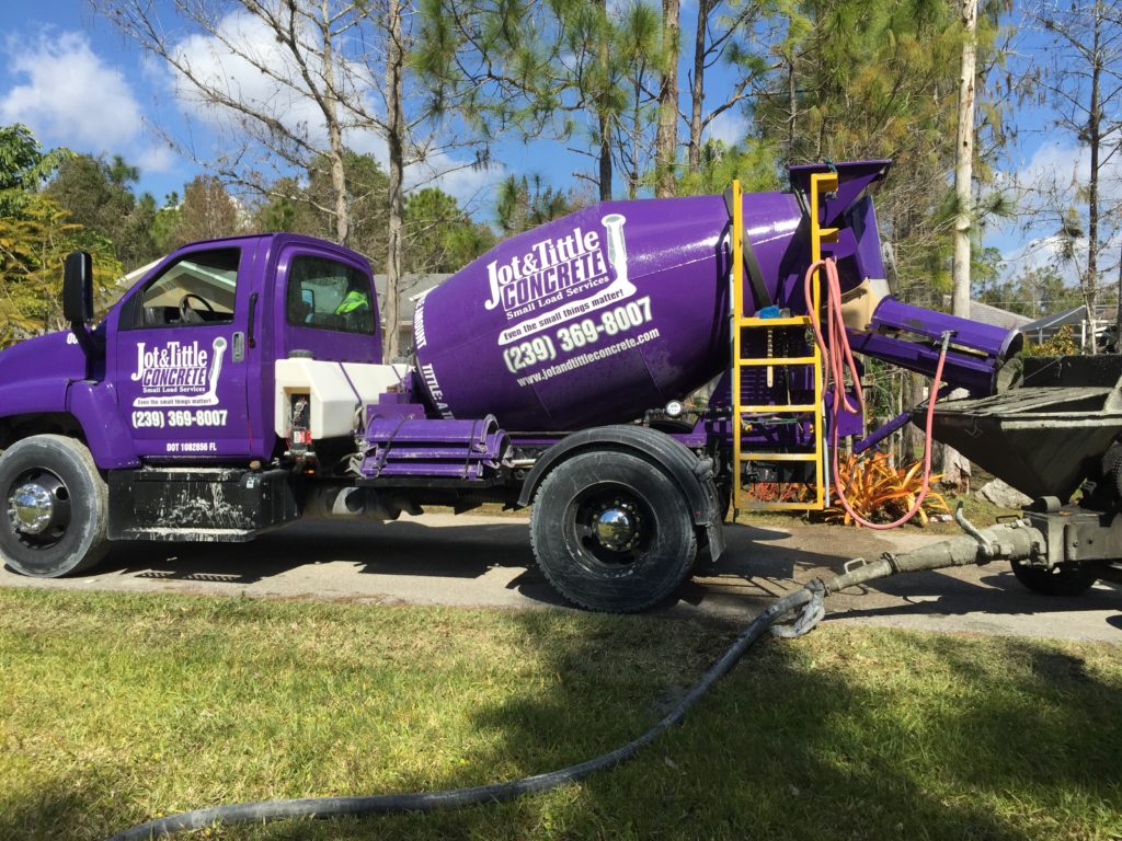 Ready Mixed Concrete Jot & Tittle Concrete Company Fort Myers
